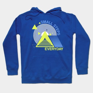 Motivational quotes Geometric positive hiking Hoodie